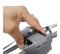 Getdoublerich Soporte fijo de mano para DJI Mini 5 Pro, mango de agarre ABS con acolchado de esponja para una filmación estable, accesorio de montaje ligero para cámara, color negro