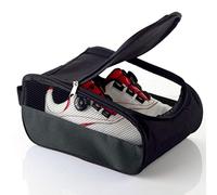 Getfitsoo Bolsa para Zapatos de Golf, Bolsas de Zapatos de Golf para Hombres y Mujeres, Bolsas de Transporte con Cremallera con ventilación, Bolsa de Zapatos Deportivos de Viaje, Gray, Common