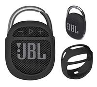 getgear Funda de silicona compatible con JBL Clip 4 Altavoz portátil (Camo) (negro)
