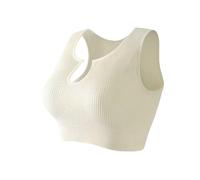 Getheyshape Shape Me Up Crop Top, 2025 Shape Me Up Crop, Built-in Shaping, Gathered Beautiful Back(White,M)