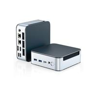 Getorli Mini PC, AMD Ryzen 5300U (hasta 3.8GHz | Beats 3500U/N150), 16GB DDR4 y 512GB SSD, Dual 2.5G LAN, WiFi 6, soporte de triple pantalla, mini computadora de escritorio para oficina en casa