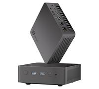 Getorli Mini PC Ryzen 7 8745HS (8C/16T, hasta 4.9GHz), 16GB DDR5 1TB PCIe 4.0 SSD computadora de escritorio pequeña, gráficos Radeon 780M, compatible con pantalla cuádruple 4K, LAN dual 2.5G, USB4