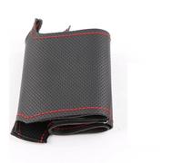 GETPZPZHMQ Protector Volante Coche para para A2 8Z para A3 8L para Sportback para A4 B6 para Avant para A6 C5 para A8 D2 Protector para Volante Coche Cubierta Volantes Auto(Red Thread)