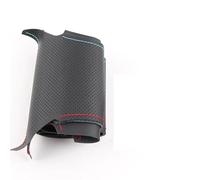 GETPZPZHMQ Protector Volante Coche para para A2 8Z para A3 8L para Sportback para A4 B6 para Avant para A6 C5 para A8 D2 Protector para Volante Coche Cubierta Volantes Auto(Red Blue Thread)