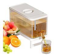 Getränkespender, Kühlschrank-Getränkespenders, Eisgetränkespender - Libre de BPA 4,5 L PP+PET-Spender ca. 28,4 x 15,8 x 14,5 cm con diseño anti-bloqueante y wasserdichtem - ideal Zuhause & Pick. Nick