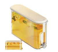 Getränkespender Kühlschrank | Kaltwasserkrug Zapfhahn | Flüssigkeitsbehälter - ABS PP 2200-3500ml Wasserdicht Deckel Zapfhahn | Getränkespender Kühlschrank Haushalt Küche | Party Alltag Saft Wasser