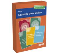 Getrennte Eltern stärken: Kartenset mit 120 Impulsen für die Elternarbeit in Therapie und Beratung. Mit 12-seitigem Booklet in stabiler Box, Kartenformat 5,9 x 9,2 cm