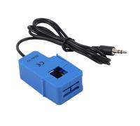 Gettimore 100A SCT-013-000 Transformador de corriente de núcleo dividido, sensor de corriente CA no invasivo para monitoreo de motor, iluminación y compresor, apertura de 13 mm, cable de 1,5 m, 60 A