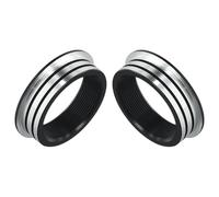 Gettimore 2 adaptadores de conversión de soporte Tom para bicicletas, Bb30 a Bsa30, convertidor Tom Axis, rosca giratoria, junta tórica para piezas de repuesto de bicicleta, 42 mm