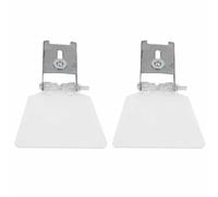 Gettimore 2 protectores de amoladora de banco para máquinas tipo 125/150 mm, acero inoxidable y ABS, protección ocular de seguridad con soporte, plateado y transparente