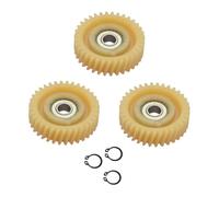 Gettimore 3 piezas eléctricas para bicicleta plegable E-For Bike 35T dientes oblicuos engranaje motor sin escobillas para sistema de engranajes de 500 W, diámetro 47 mm, ángulo en espiral de 12,5°