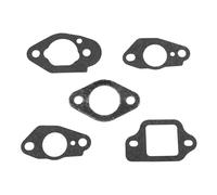 Gettimore 5 juntas de carburador para motor 415 416 465 466 536 y HRX 426 476 537, compatibles con motor GCV135 GC135 GCV160 GC160, sellado de aceite y gas, verde y negro