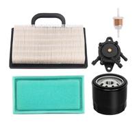 Gettimore 698754 273638 - Kit de filtro de aire para motores Intek V-Twin 18-26 HP, compatible con 499486S 695667 492932 808492 808656 para tractor cortacésped LA135 LA120 LA130