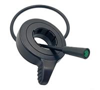 Gettimore Accesorio de acelerador de pulgar para scooter eléctrico Joyor S5/S8/S10 5 pines conector impermeable agarre ergonómico para manillar de 22,2 mm Control de velocidad suave ABS Shell