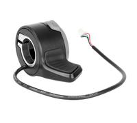 Gettimore Acelerador de pulgar para patinete eléctrico, 7 x 3 x 5 cm, aceleradores de esfera de dedo negro para Niu Kqi1/Kqi3/Kqi2 accesorios de repuesto