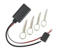 Gettimore Adaptador de música inalámbrico Bluetooth, módulo de cable de audio auxiliar para Ford 6000Cd Stereo, compatible con Focus para Mondeo Fiesta C-Max Fusion para Galaxy Tran