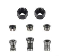 Gettimore Adaptador de portabrocas para recortadora eléctrica para máquinas de grabado de acero al carbono (6 unidades)