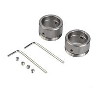 Gettimore Adaptador de radiador para Ra para Rav para válvulas RavL viene para M30x1 Adaptador de radiador de acero inoxidable de 5 roscas para termostato cabeza termostática (2 piezas)