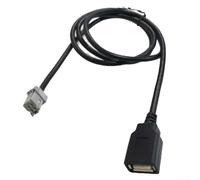 Gettimore Adaptador USB para Toyota para Camry, RAV4 y para conexión AUX Corolla, 100 cm para dispositivos de música