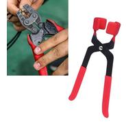 Gettimore Alicates rojos para tapa de tuerca para vehículos comerciales | Alicates rojos para quitar la cubierta de rueda de camión, antideslizante, para vehículos comerciales