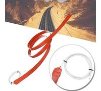 Gettimore Almohadilla térmica de silicona de 150 W y 12 V para descongelar el parabrisas, descongelador flexible con cable de 1 m