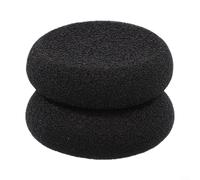 Gettimore Almohadillas de espuma viscoelástica para auriculares KOSS de 5 cm compatibles con auriculares de la serie KSC para juegos de oficina (negro)