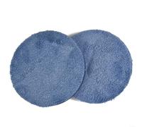 Gettimore Almohadillas de pulido de microfibra suave, juego de esponjas de pulido de espuma, herramientas de cuidado automático, aplicación y eliminación de cera, reutilizables para pulidora de coche