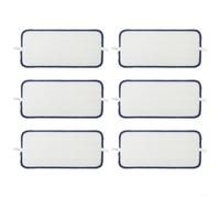 Gettimore Almohadillas de repuesto reutilizables azules para mopa Swiffer Wet Jet Mop 3/6 unidades lavables de microfibra para limpieza del hogar