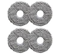 Gettimore Almohadillas mopa para Conga 13090 para Spin para Revol Robot Aspirador, seleccione entre paquetes de 4 o 10, Almohadillas Paños Piezas de Recambios, Lavables y Reutilizables (4 unidades)