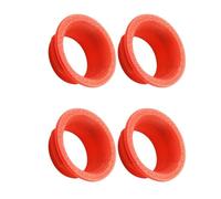 Gettimore Anillos de abrazadera de freno de bicicleta para pinzas Magura MT5 MT7 de 4 pistones, juego de cubierta decorativa, accesorios de plástico ligero