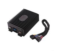 Gettimore Audio de coche de 4 vías para la radio estéreo de la caja del procesador DSP -Fi mejora de sonido fácil instalar aluminio 12V