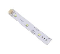 Gettimore Barra de luz para frigorífico Haier BCD-575WDBI y modelos compatibles 0064001827, pieza de repuesto, ABS de 136 cm + tira LED de metal, eficiencia energética y larga vida útil, fácil