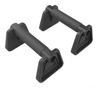 Gettimore Barras de empuje en forma de H para gimnasio en casa, entrenamiento, agarre ergonómico antideslizante para pecho, hombro, tríceps, equipo ligero de calistenia de polipropileno, color morado