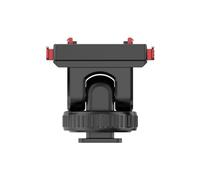 Gettimore Base de liberación rápida para Insta360 X5 y Ace Series - Ajuste de inclinación de 75°, almohadillas de silicona que absorben los golpes, zapata fría e interfaz de 1/4 pulgadas, imanes