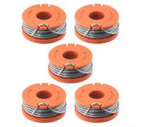 Gettimore Bobina de repuesto de alambre para cortacésped S1825CT y 36V S3630CT S3630CT2, paquete de 5 piezas de repuesto de cuerda