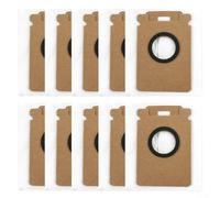 Gettimore Bolsa de polvo de eficiencia para Roborock H50 Ultra H60 Hub Pro para SESSIONS, bolsas de aspiradora de alta filtración, rendimiento de limpieza superior (paquete de 10)