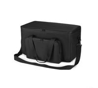 Gettimore Bolsa protectora de transporte para JBL para Partybox On-The-Go 1 y 2, funda rígida 900D de gran capacidad con correa para el hombro, bolso de viaje para accesorios de altavoz, color negro