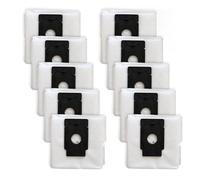 Gettimore Bolsas de polvo para aspiradora EZVIZ RC3 Plus RE4 Plus RE5 Plus, bolsas de repuesto para 90 días compatibles con CS-RA-KIT07 CS-RC3 CS-RE4P, 4 unidades