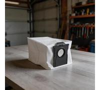 Gettimore Bolsas de repuesto para polvo P60 Robot para aspiradora, 33 L para bolsas de basura de gran capacidad a prueba de fugas, instalar sacos para dueños de mascotas