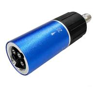 Gettimore Boquilla de lavado a presión 5 en 1 | Spray ajustable de 0°-40° (acero inoxidable) | Conexión rápida para Karcher/Nilfisk - Resistente al agua dura (azul)