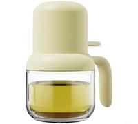 Gettimore Botella de spray de aceite, dispensador de aceite de vidrio, contenedor pulverizador con nebulización a prueba de fugas a prueba de goteo de 180 ml de capacidad para cocina para cocinar