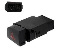 Gettimore Botón de interruptor de luz de peligro 93790-1E000 937901E000 compatible con modelos Hyundai Accent 2006-2011, reemplazo directo