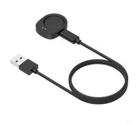 Gettimore Cable de carga USB para Amazfit Balance, para relojes T-rex 3 y Active 3, cable de alimentación magnético con diseño compacto, color negro fiable para cargador