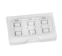 Gettimore Caja de almacenamiento de tarjetas de juego 24 en 1 para Switch 2, funda protectora de ABS con diseño portátil compacto, cierre seguro, capacidad para 24 tarjetas, compatible con Nintendo