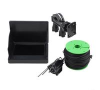 Gettimore Cámara de pesca subacuática HD con lente gran angular de 220, función y pantalla de 4.3 pulgadas, para un diseño compacto ABS eficiente búsqueda de peces (50 m)