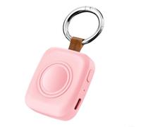 Gettimore Cargador magnético para Samsung Watch 8/7, 1200mAh Power Bank Portable 51.6x15.5x46mm ABS Cargador de viaje compacto (rosa)