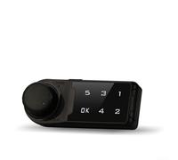 Gettimore Cerradura electrónica inteligente digital para puerta de armario, código de 4 a 15 dígitos, PC+cerradura de seguridad de aleación con acceso de usuario y administración