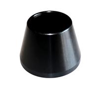 Gettimore Cono de eje de máquina equilibradora de ruedas, metal de 36 mm para reparación de neumáticos de coche, compatible con máquinas equilibradoras de ruedas, construcción de acero al carbono para