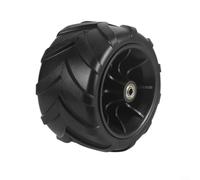 Gettimore Construcción resistente al desgaste pesado de la PU de la rueda del reemplazo para el carro del carro con líneas especiales del neumático(3)