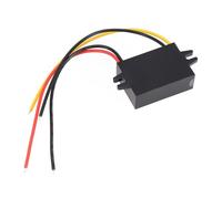 Gettimore Convertidor de voltaje reductor de 15-80 V a 12 V 1 A, alta eficiencia 91%, módulo de alimentación impermeable IP68 para uso automotriz